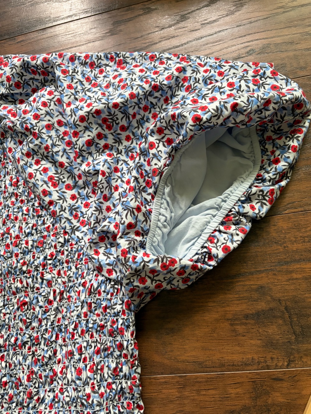 J. Crew Meadow Poppy Flower Cotton Poplin  Puff Sleeve Midi Dress - Picture 7 of 16